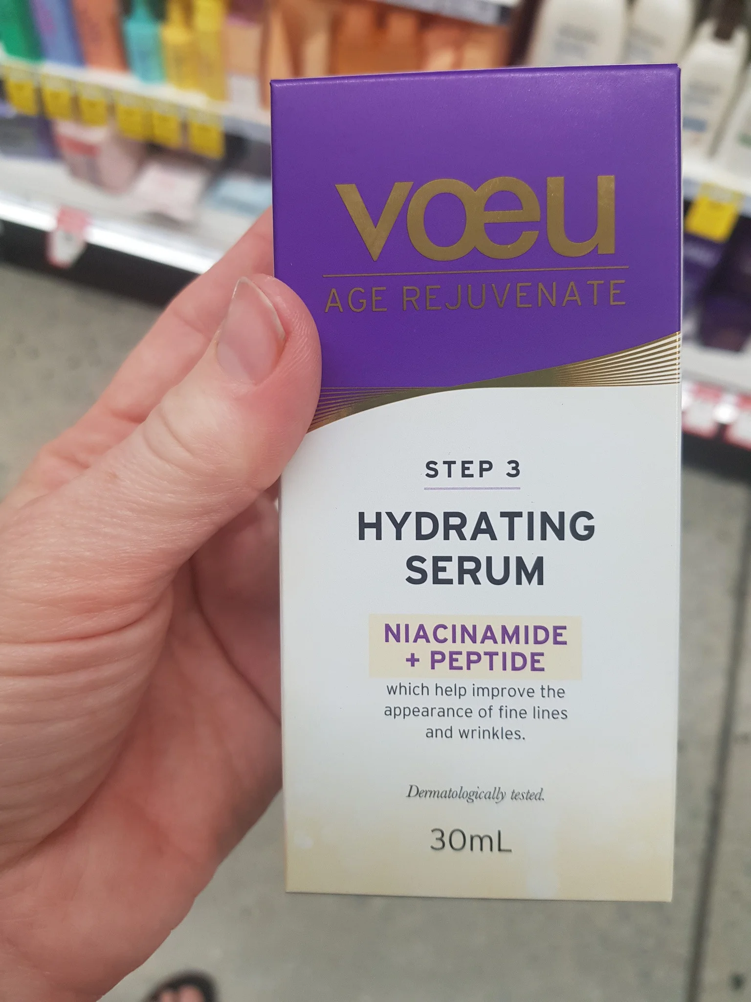 Dưỡng ẩm Voeu Hydrating Serum Niacinamide And Peptide