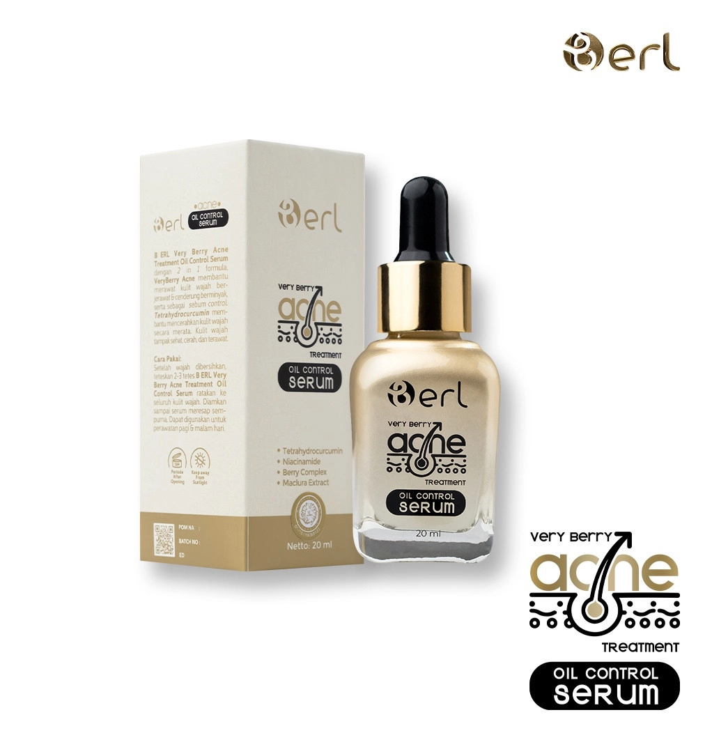 Sản phẩm đặc trị B erl Very Berry Acne Treatment Oil Control Serum