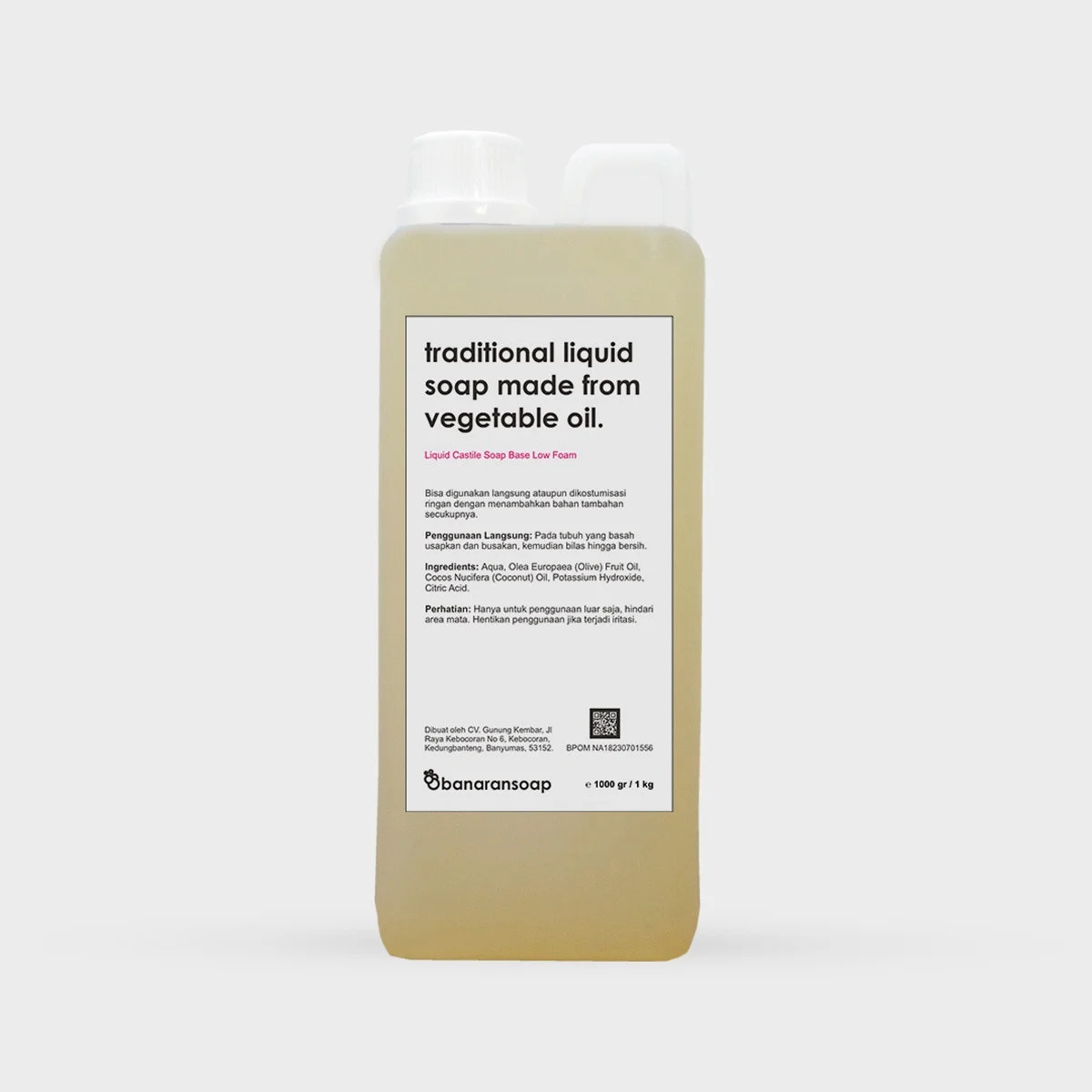Xà phòng banaransoap Liquid Castile Soap Base Low Foam