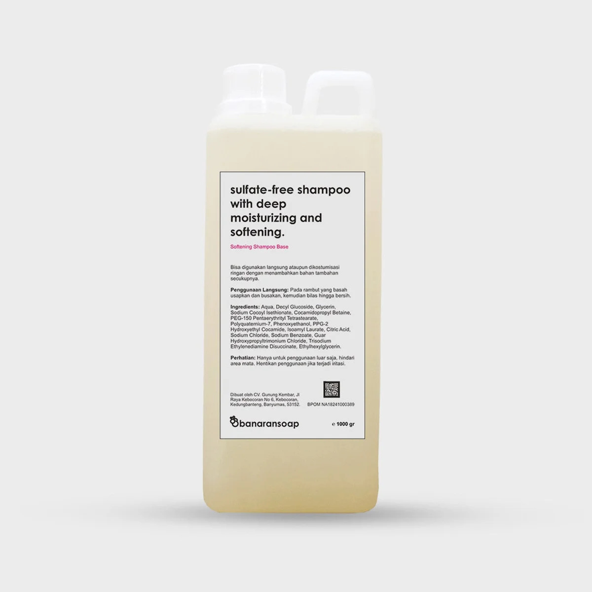 Dầu gội banaransoap Softening Shampoo Base