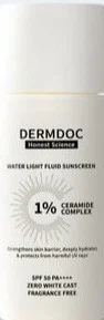 DERMDOC Honest Science Dermdoc 1% Ceramide Complex Water Light Fluid Sunscreen