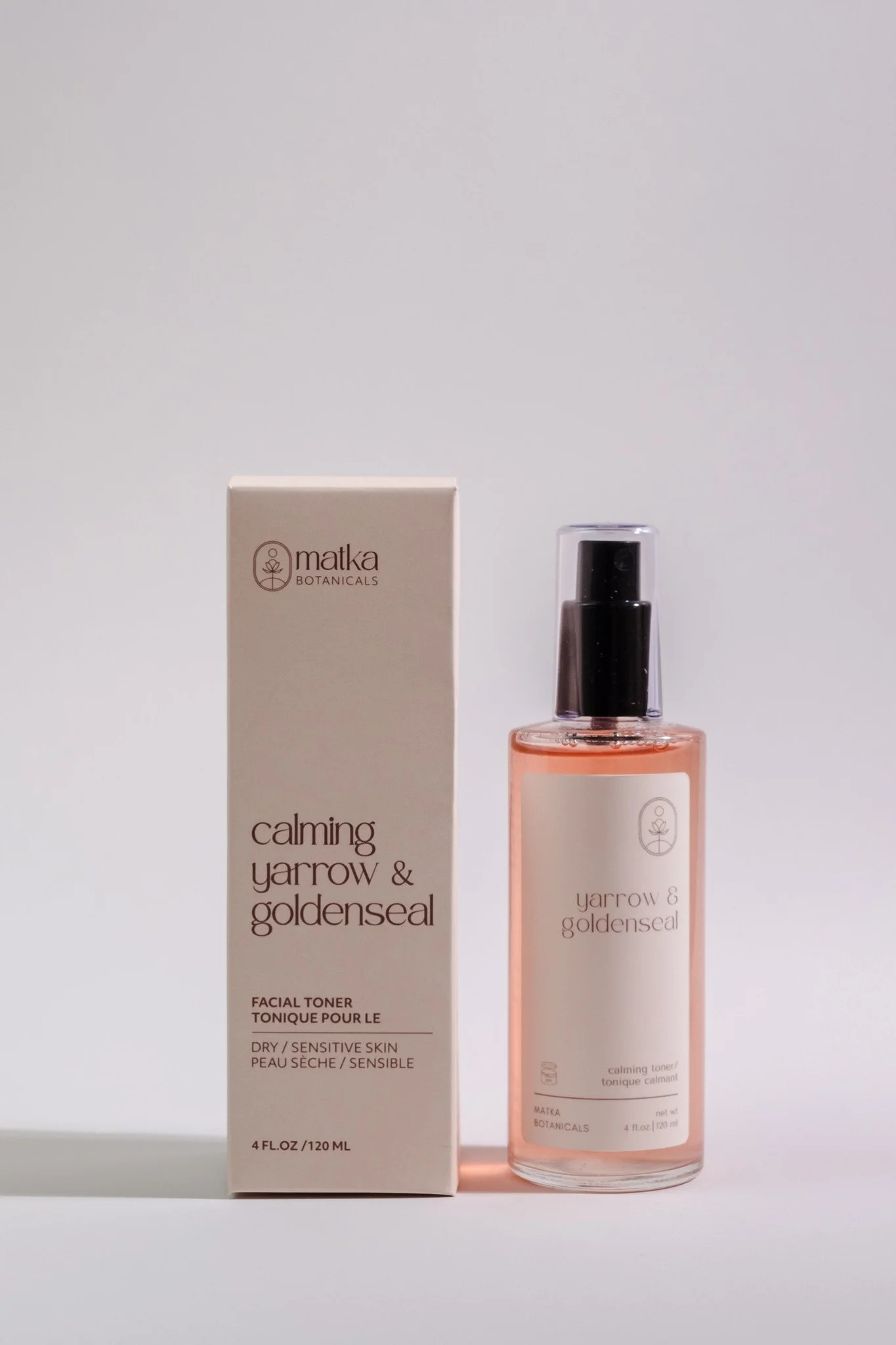 Nước hoa hồng Matka Botanicals Yarrow And Goldenseal Calming Toner