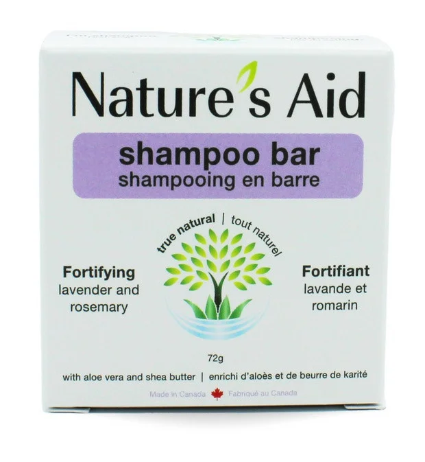 Dầu gội Natures Aid Solid Shampoo Bar Lavender Rosemary