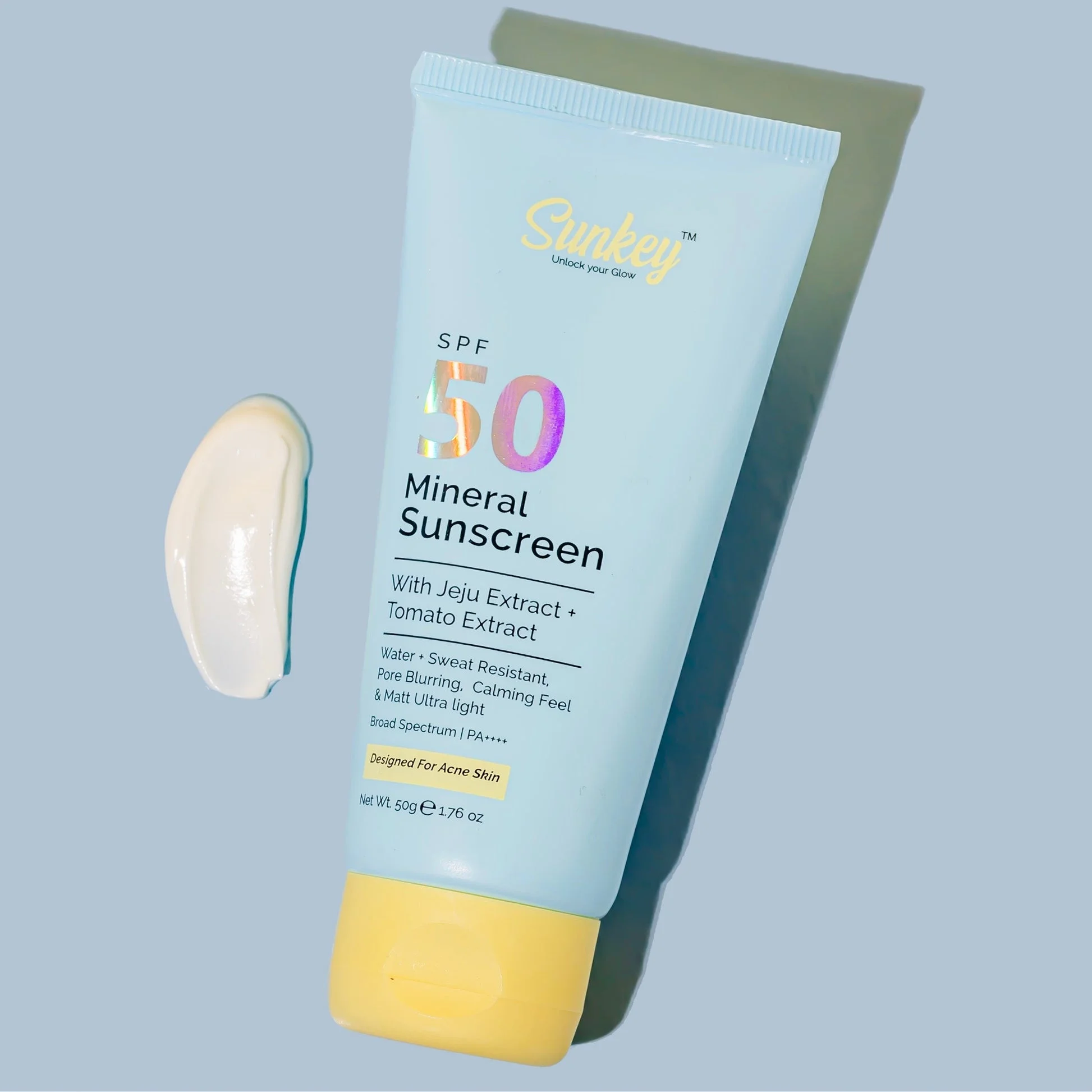 Kem chống nắng Sunkey Mineral Sunscreen SPF 50 PA ++++
