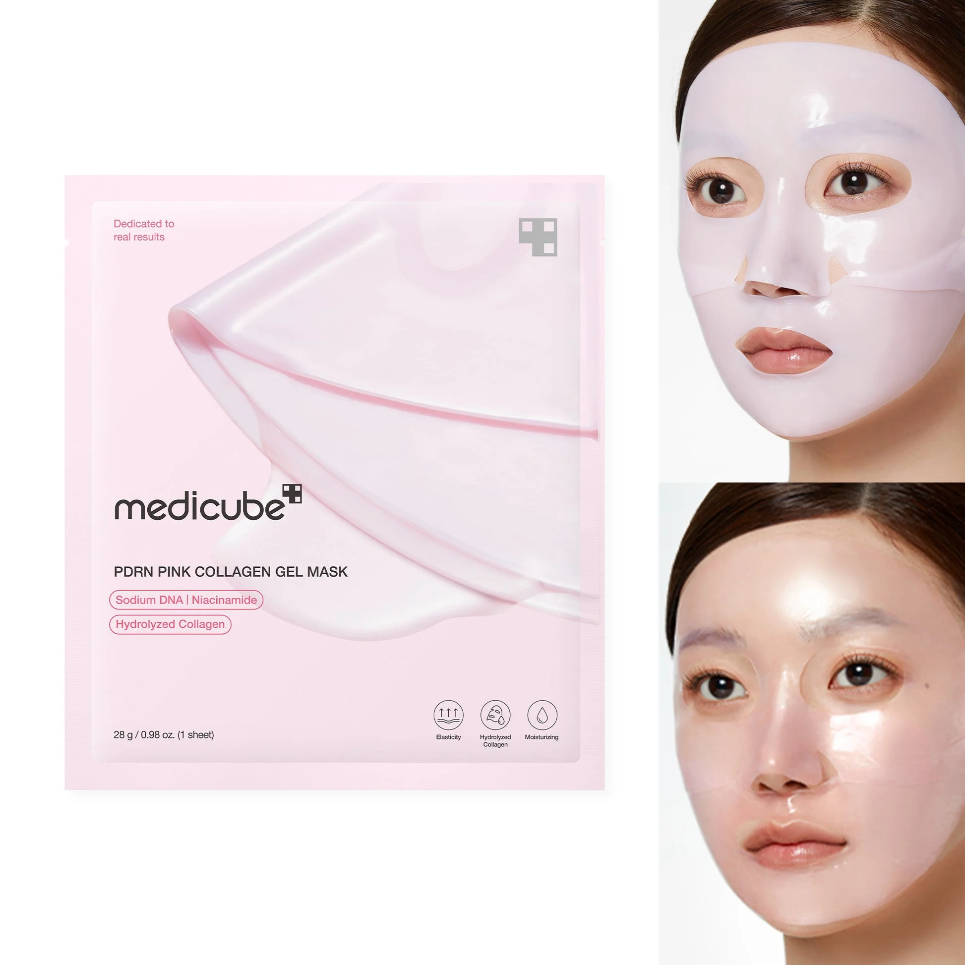 Mặt nạ Medicube Salmon Dna Pdrn Pink Collagen Jelly Gel Mask