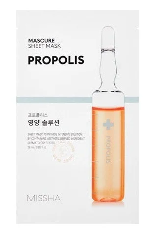 Mặt nạ Missha Mascure Nutrition Propolis Sheet Mask