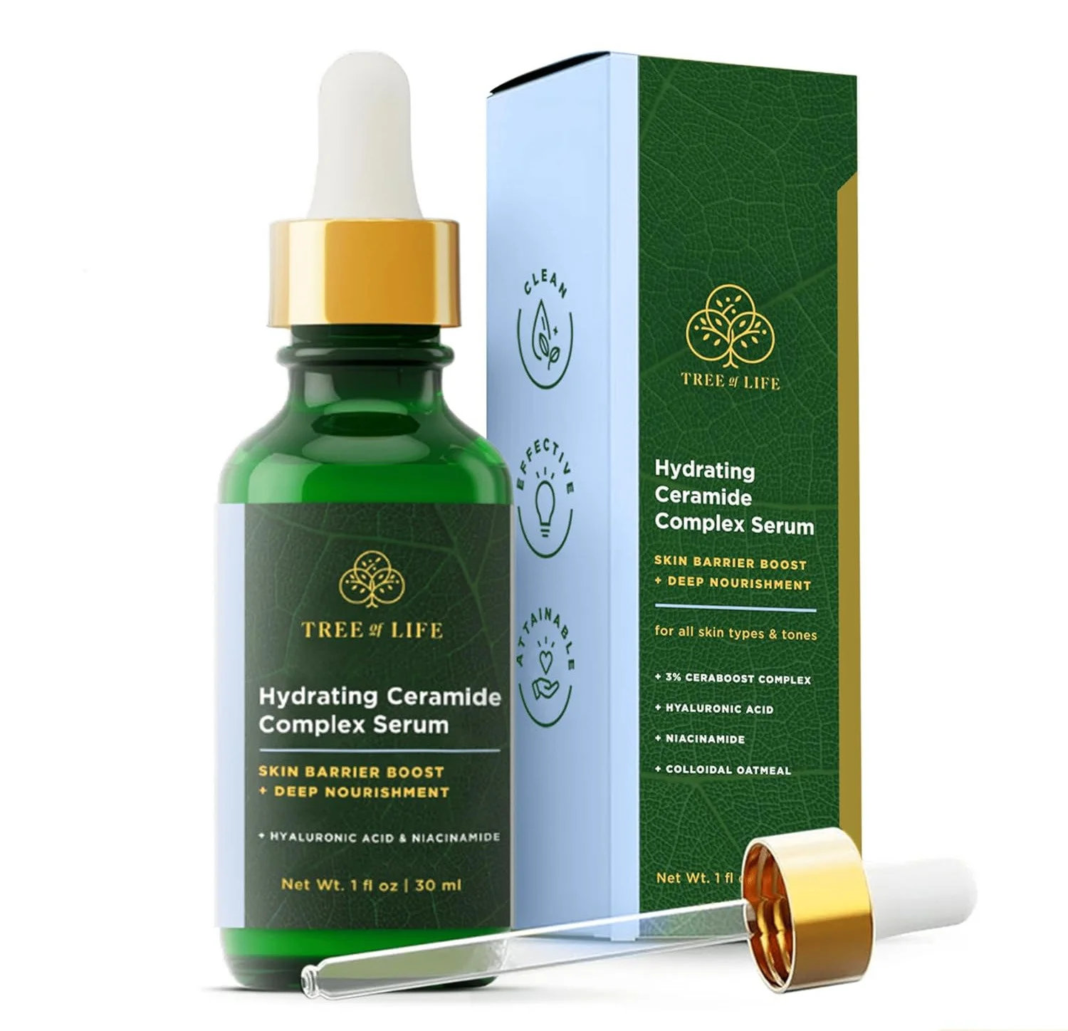 Dưỡng ẩm Tree of Life Beauty Hydrating Ceramide Complex Serum