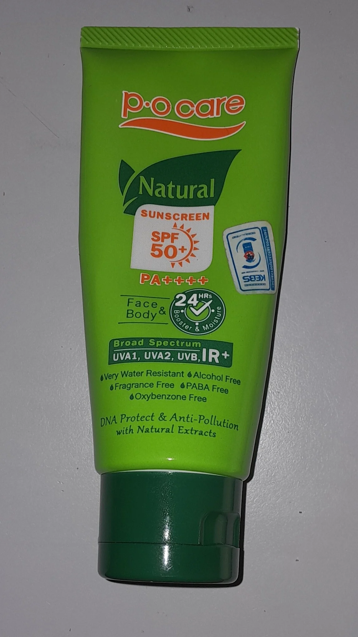 Kem chống nắng P.O. Care Natural Sunscreen SPF 50+ Pa++++