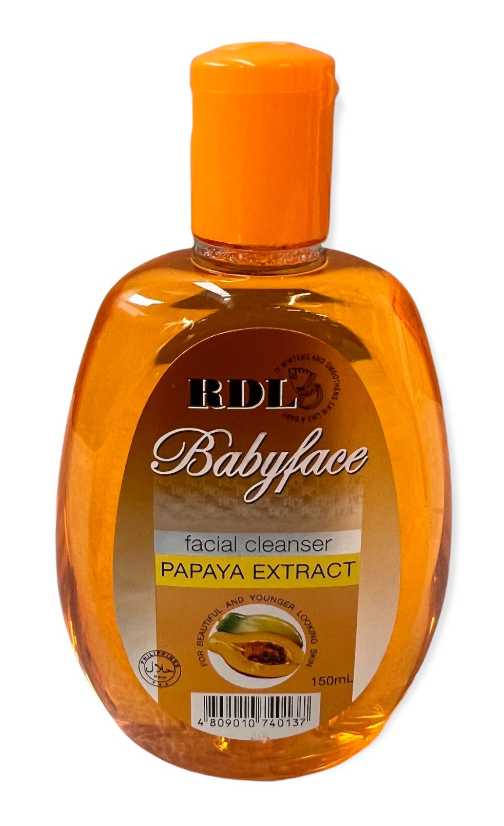 Lot De 2 Nettoyants Visage RDL Babyface à L'extrait De Papaye 150ml - Neuf