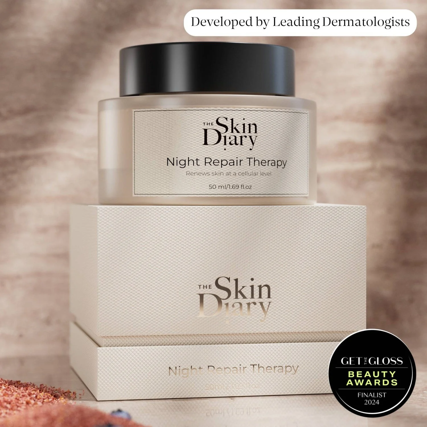 The skin diary Night Repair Therapy