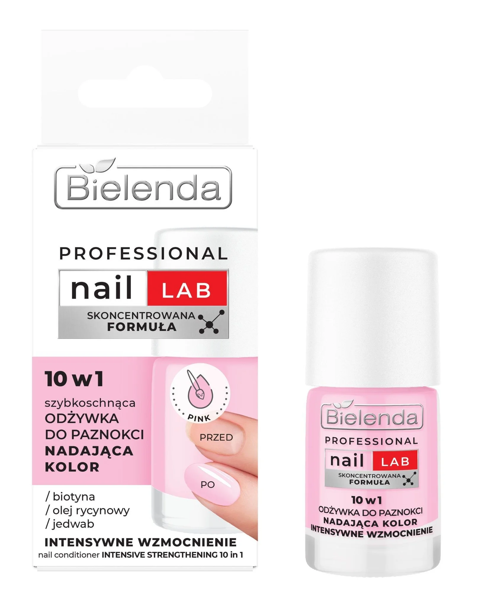 Dầu xả Bielenda Professional Nail Lab Intensive Strengthening Nail Conditioner 10-in-1