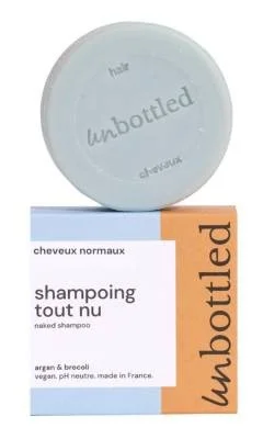Unbottled Shampoing Tout Naked - Solid Shampoo For Normal Hair
