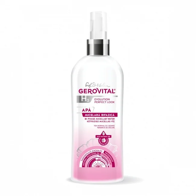 Gerovital H3 Evolution Perfect look Biphasic Micellar Water H3 Evolution Perfect Look