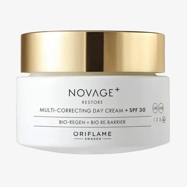 Oriflame Novage+ Multi-correcting Day Cream + FPS30 Restore