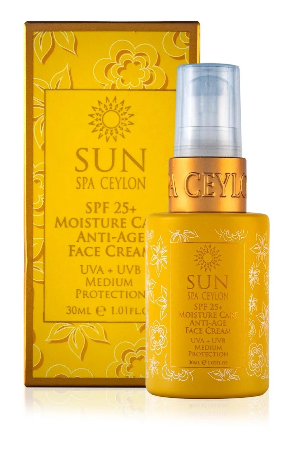 Kem dưỡng dành cho mặt Spa Ceylon Sun - Moisture Care - Anti Age - Face Cream (SPF 25+)