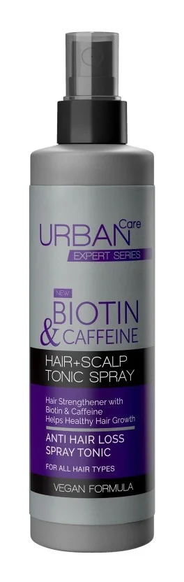 Xịt urban care Expert Biotin & Caffeine Hair + Scalp Tonic Spray