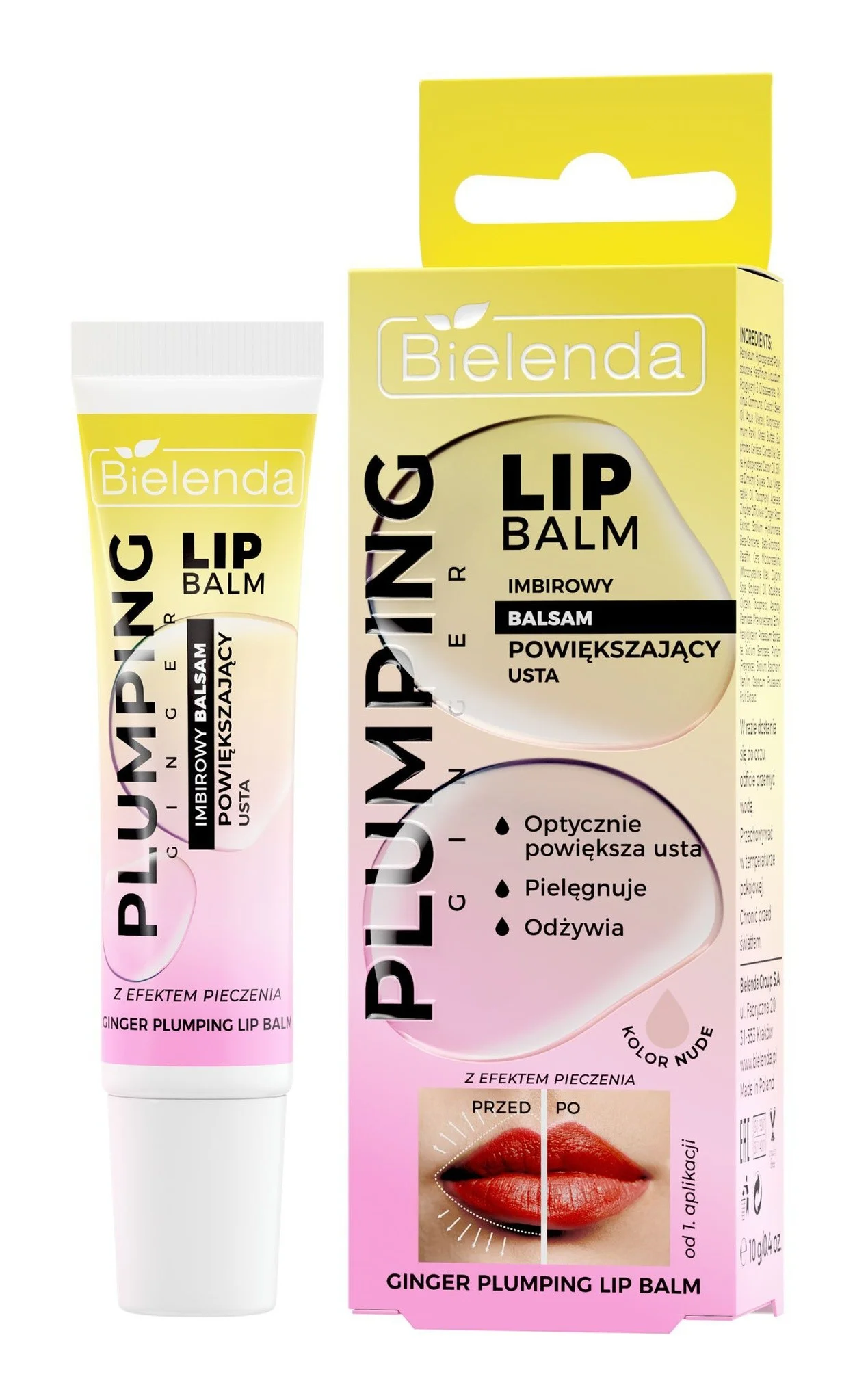Son dưỡng Bielenda Ginger Plumping Lip Balm