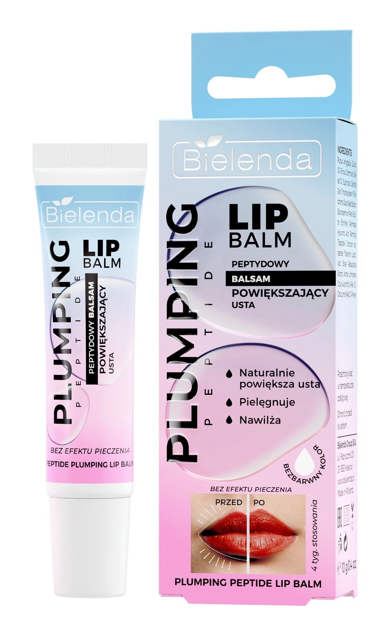Son dưỡng Bielenda Peptide Plumping Lip Balm