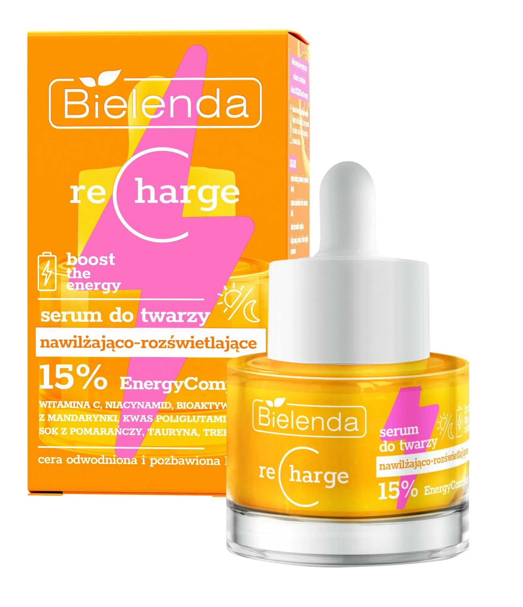 Bielenda Recharge Moisturizing And Illuminating Face Serum