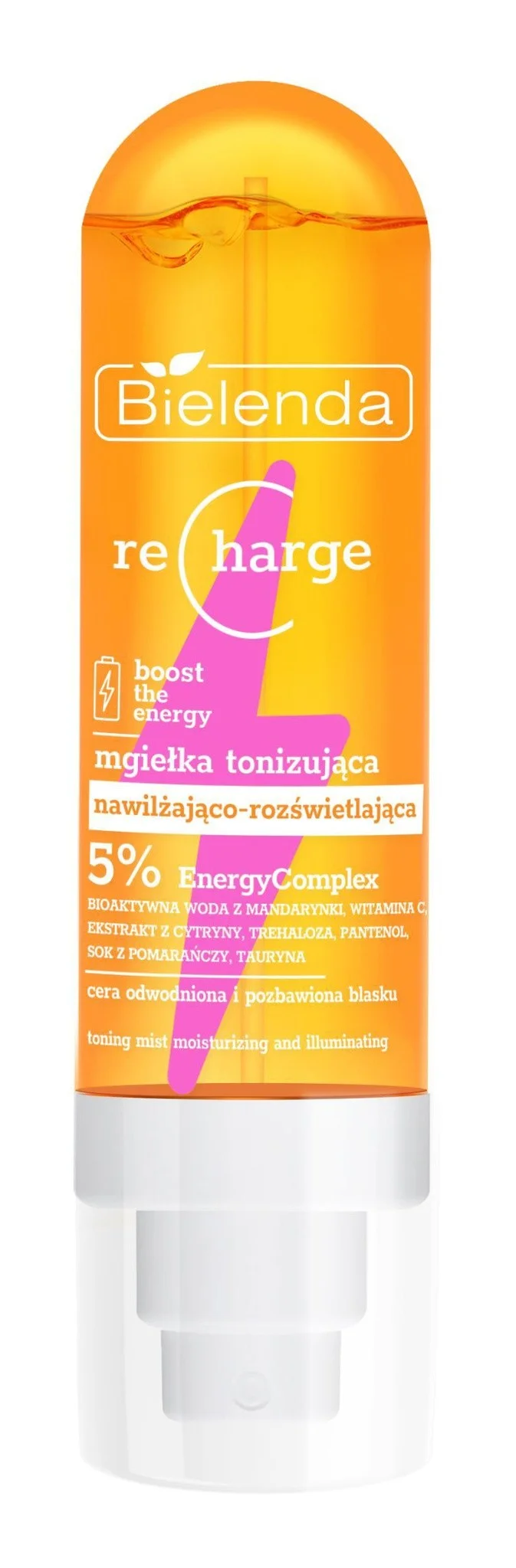 Bielenda Recharge Moisturizing And Illuminating Toning Mist