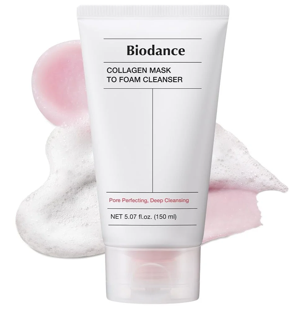 Biodance Collagen Mask To Foam Cleanser