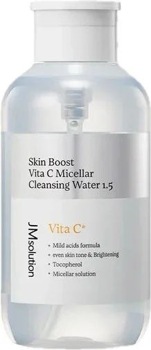 JM Solution Skin Boost Vita C Micellar Cleansing Water 1.5