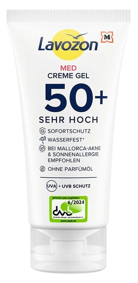 Lavozon Med Creme Gel Lsf 50+