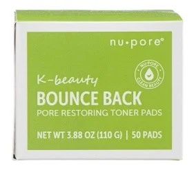 Nước hoa hồng Nu pore Bounce Back Pore Restoring Toner Pads