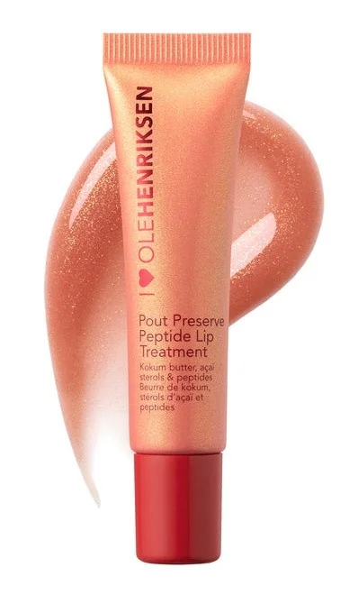 Ole Henrickson Pout Preserve Peptide Lip Treatment - Strawberry Sorbet Glimmer