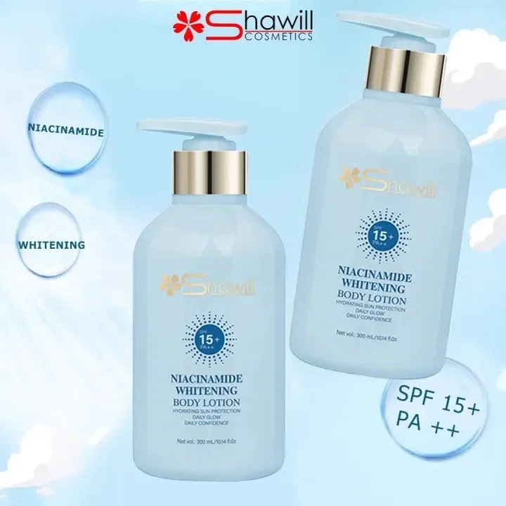 Sữa dưỡng thể Shawill Cosmetics Niacinamide Whitening Body Lotion SPF 35 Pa ++++
