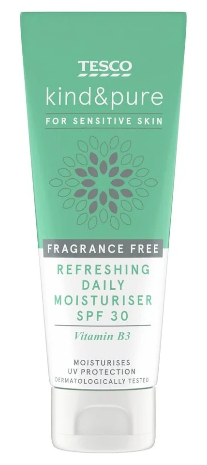 Tesco Pure & kind Fragrance Free SPF30 Moisturiser