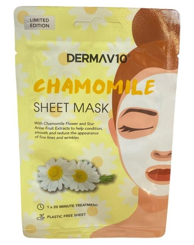 dermaV10 Chamomile Mask