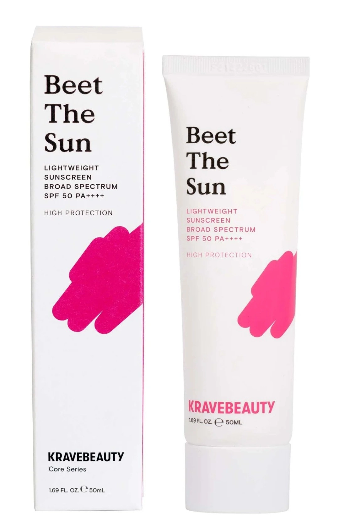 Kem chống nắng KraveBeauty Beet The Sun Lightweight Sunscreen SPF 50 Pa++++