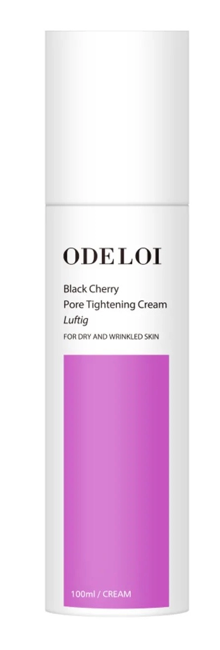 ODELOI Black Cherry Pore Tightening Cream Luftig