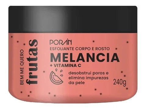 Porán Esfoliante Melancia Corpo E Rosto