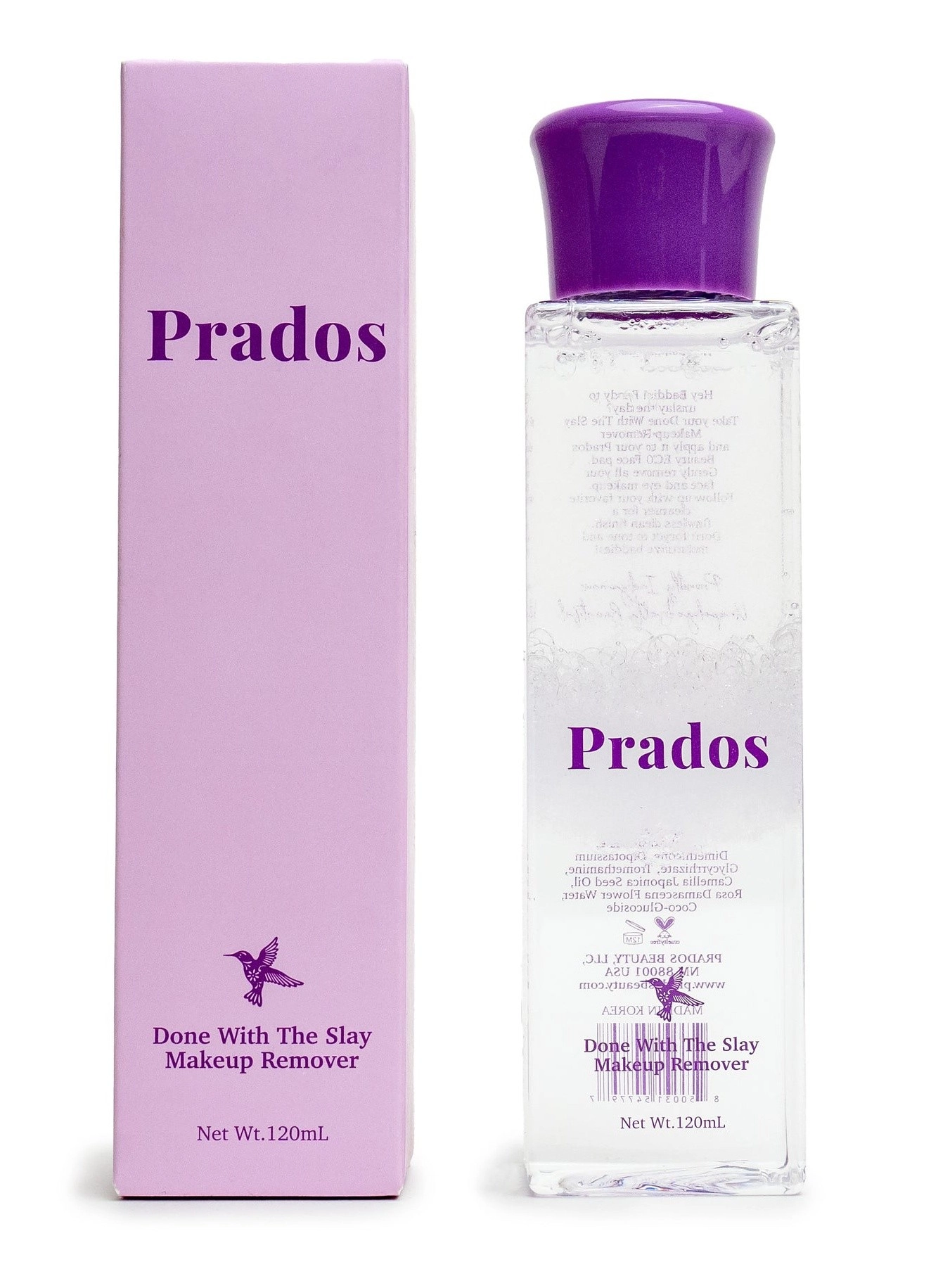 Tẩy trang Prados Beauty Done With The Slay Makeup Remover
