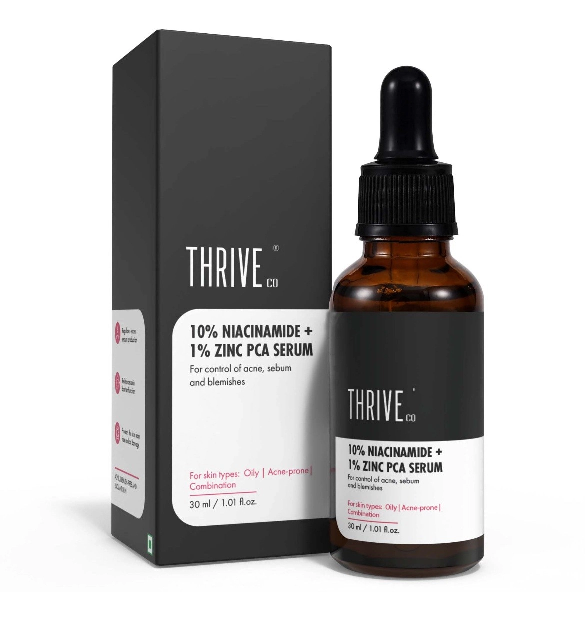 Tinh chất Thrive Co 10% Niacinamide + 1% Zinc Pca Serum