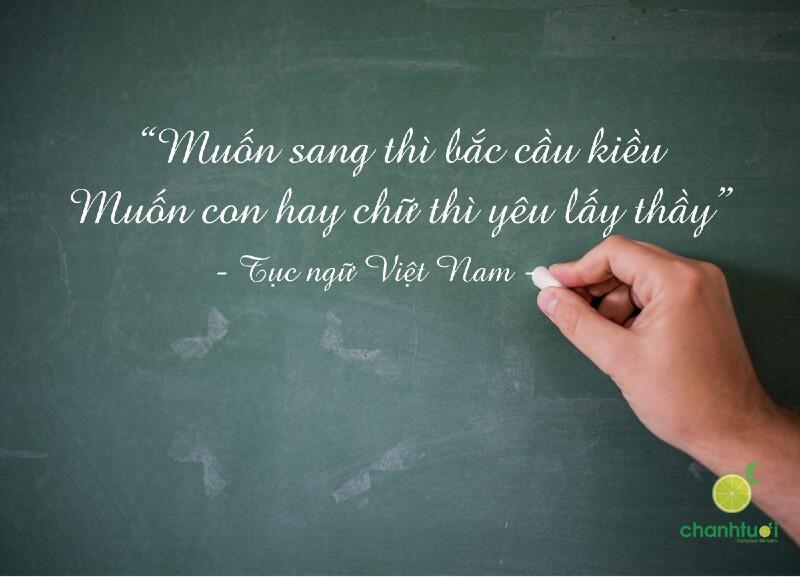 ca dao tục ngữ về thầy cô-1