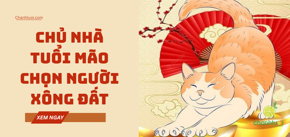Chủ nhà tuổi Mão chọn người xông đất năm 2026 cho cả năm phát tài