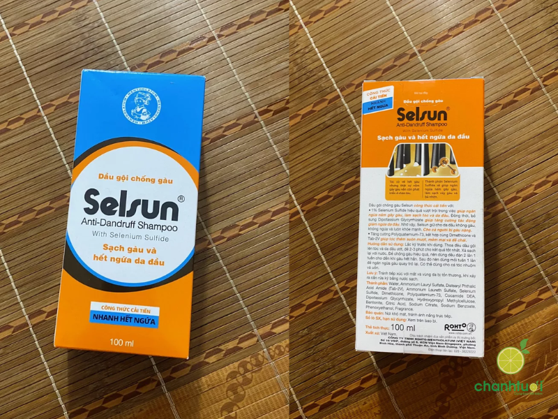 dầu gội selsun