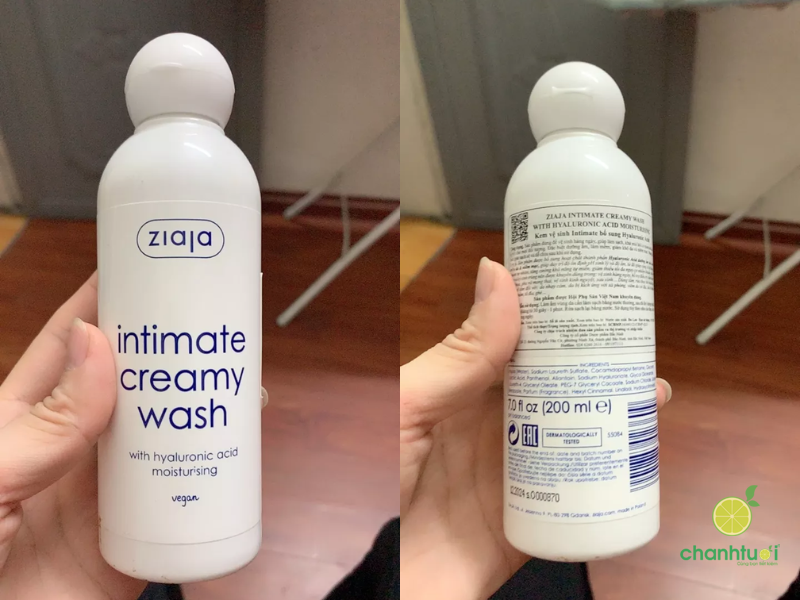 dung dịch vệ sinh intima ziaja