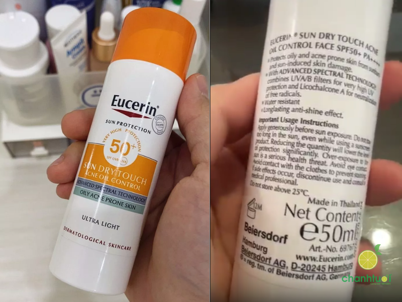 kem chống nắng Eucerin Oil Control Dry Touch (2)