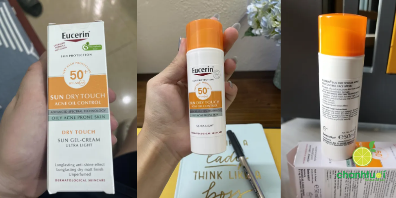 kem chống nắng Eucerin Oil Control Dry Touch v
