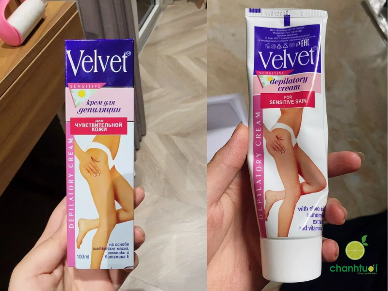 Kem tẩy lông Velvet (4)