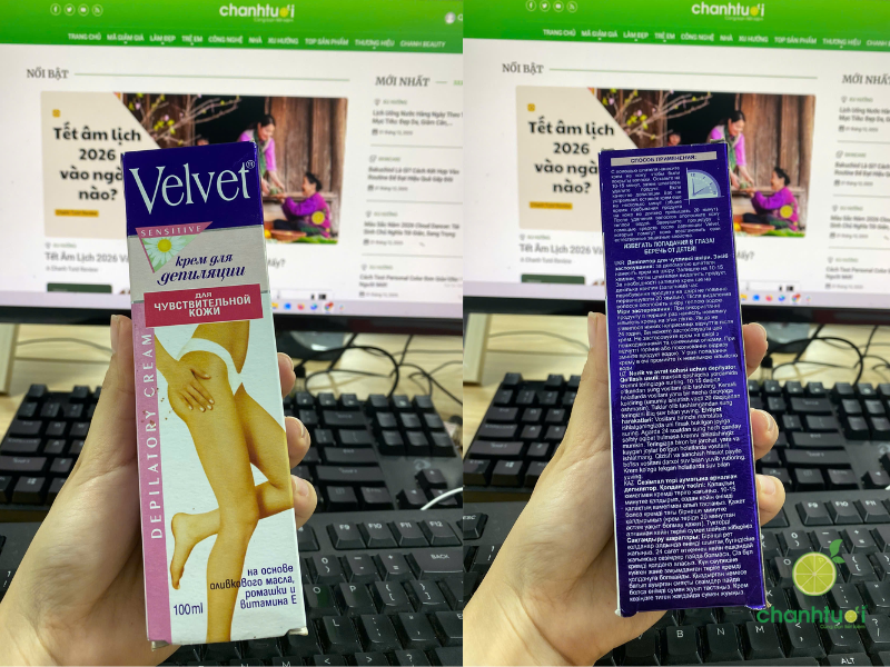 Kem tẩy lông Velvet (7)