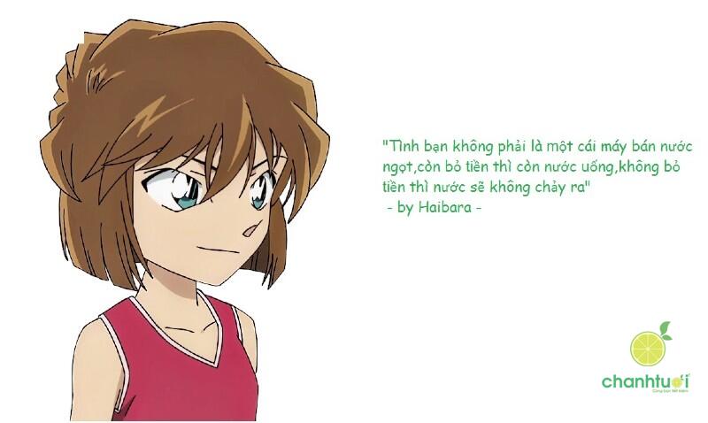 Những câu nói hay của Haibara Ai