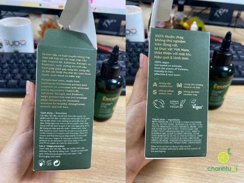 Nước Dưỡng Tóc Cocoon (3)