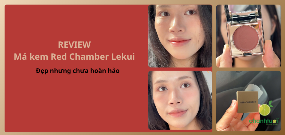 Review má kem Red Chamber Lekui: Đẹp nhưng chưa hoàn hảo?