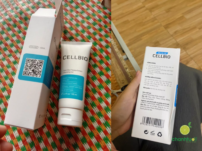 sữa rửa mặt Cellbio (3)