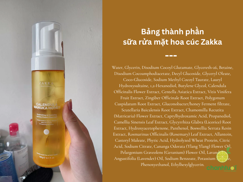sữa rửa mặt hoa cúc zakka (2)